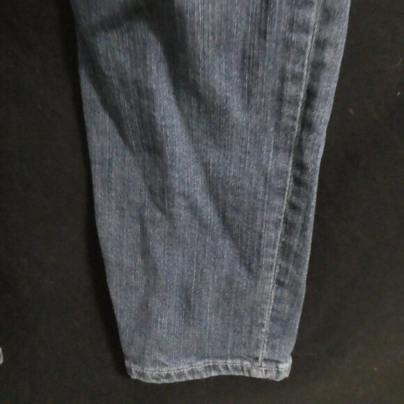 GAP - Skinny Roll Up | 4 / 27 R Regular Fit | Blue Washed Distressed Denim Jeans - Picture 16 of 16